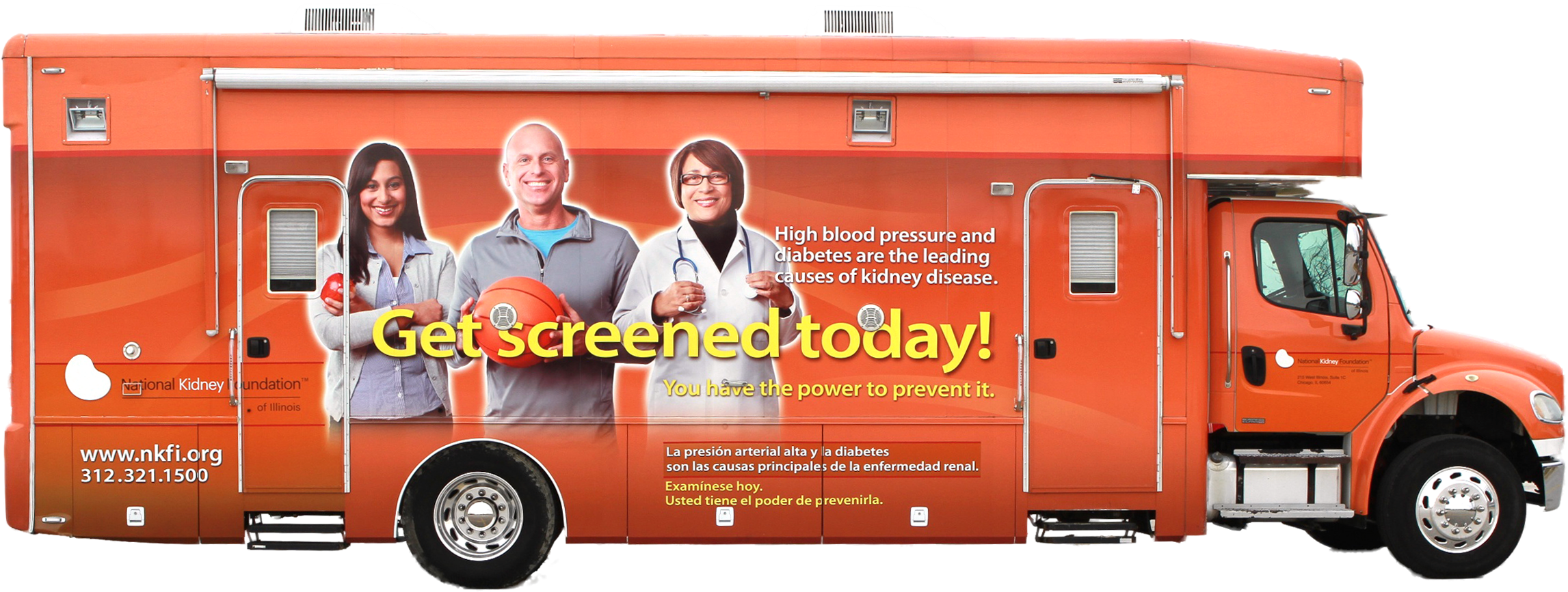 Kidneymobile Clipped - Kidney Mobile (2368x954), Png Download