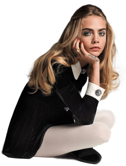 Cara Delevingne Png Clipart - Cara Delevingne The New Royals (472x604), Png Download