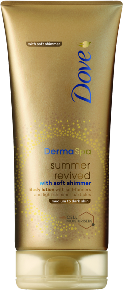 Dove Derma Spa Summer Revived Body Lotion (985x985), Png Download