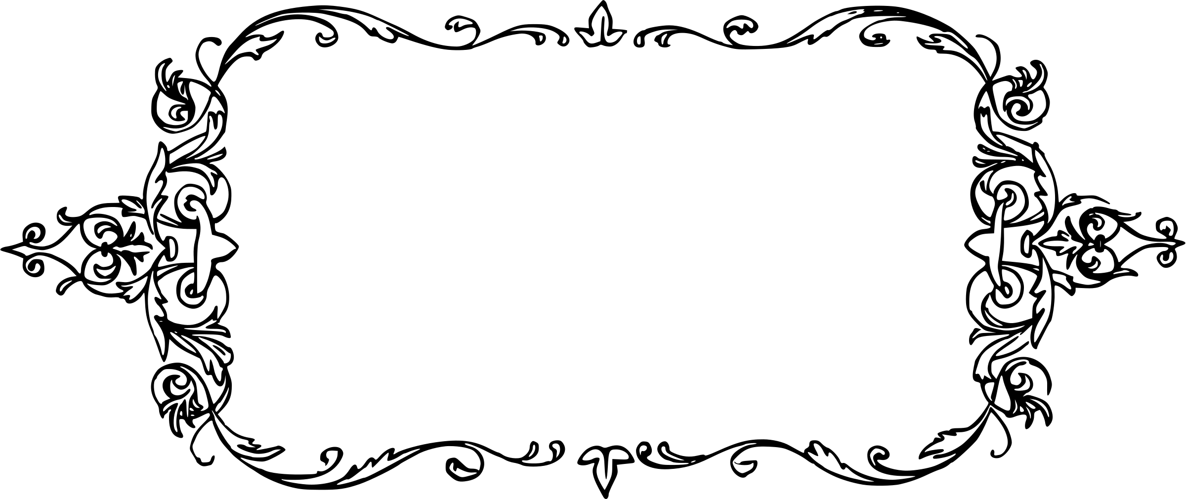 اطار مزخرف Png