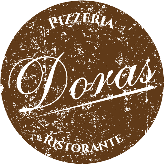 Dora's Pizzeria & Ristorante High Quality Italian Food - Calligraphy (561x563), Png Download