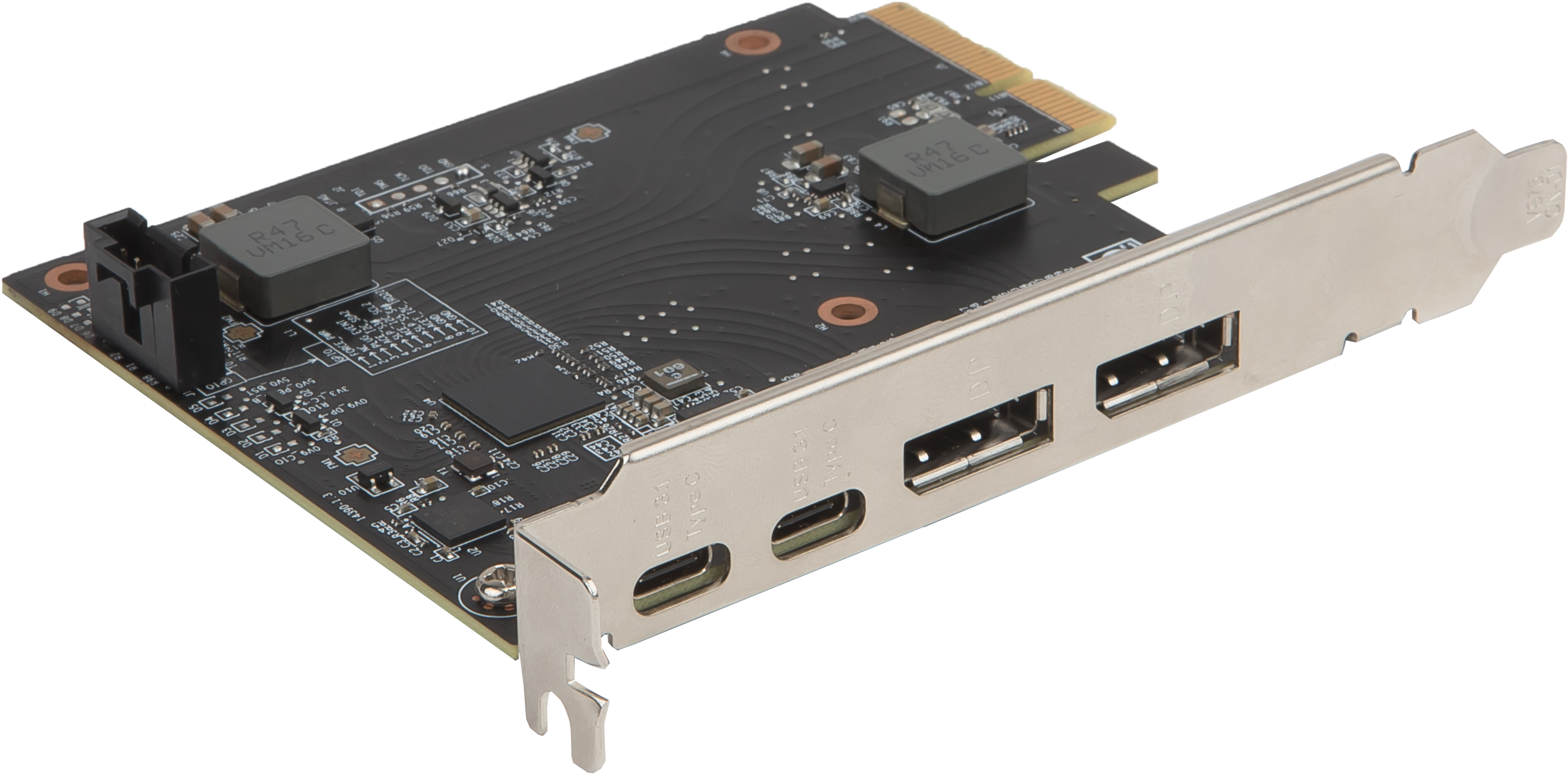 Msi Thunderbolt M3 - Msi Thunderbolt 3 Card (3525x1806), Png Download