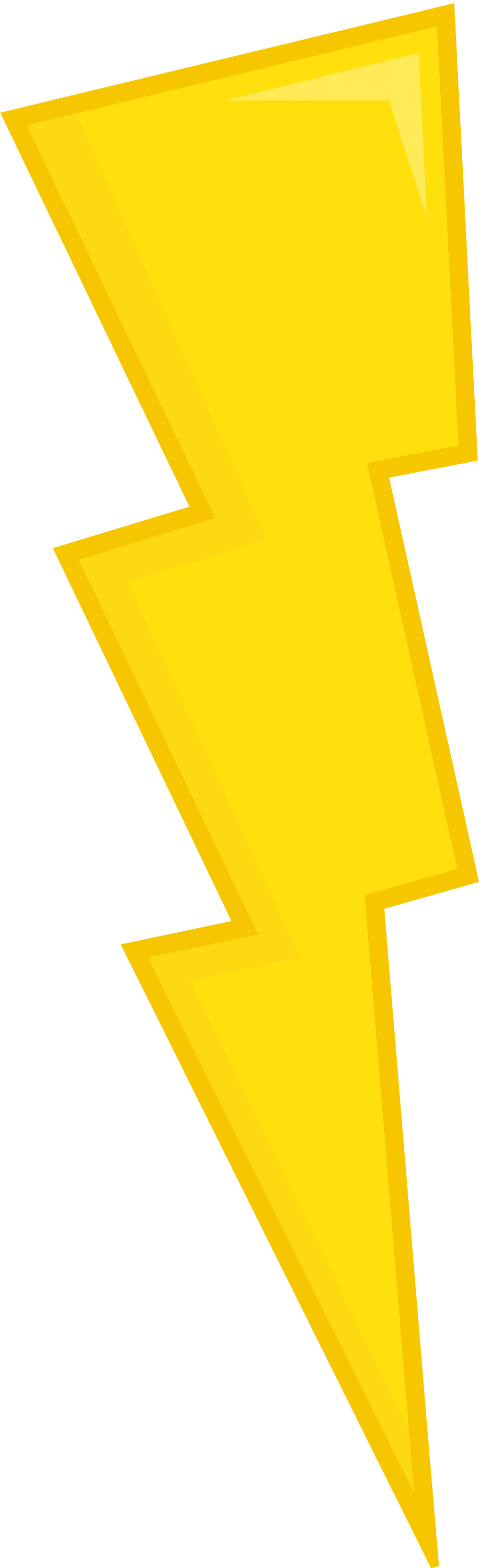 Thunderbolt Asset Or 5 - May 3 (1000x3270), Png Download
