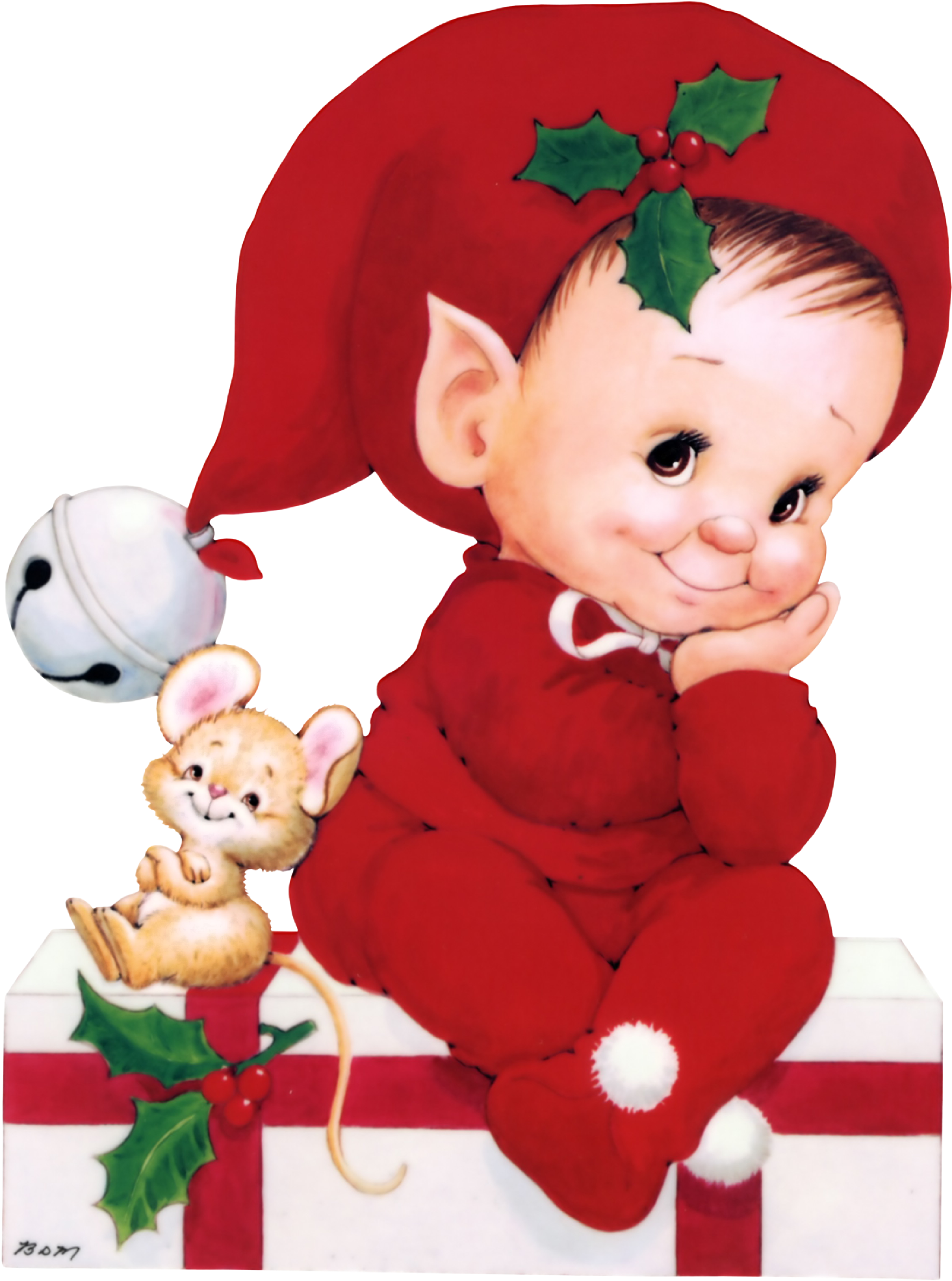 Mistletoe Clipart Printable - Merry Christmas Gif Cute (1500x2007), Png Download
