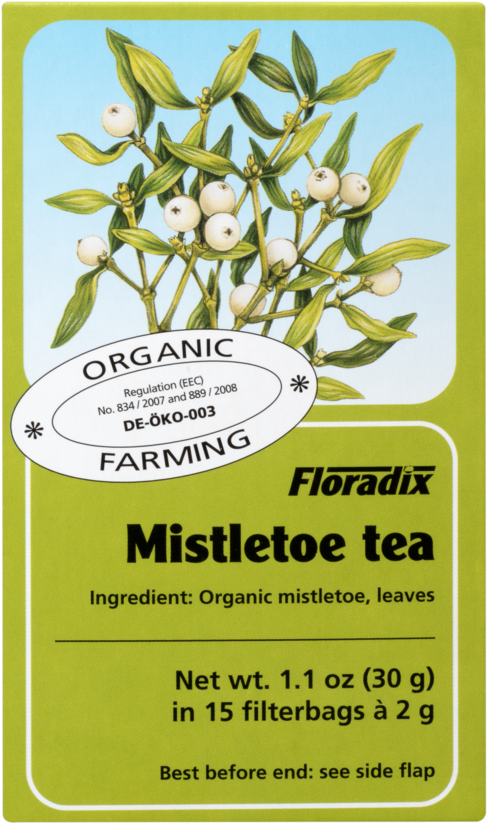 Mistletoe Herbal Tea 15 Bags (1000x1001), Png Download