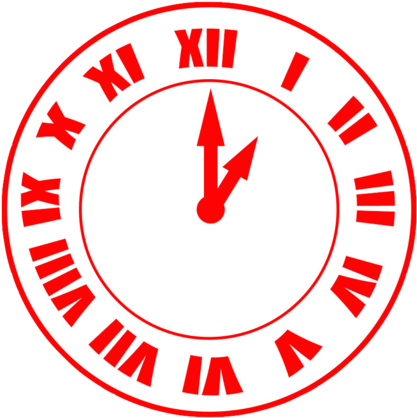 Time Disposal Clock Alone - مزاحم تلفنی (1000x563), Png Download