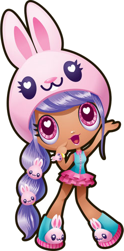 Hyper Happy Mall Playset By Spin Master - Kawaii Crush Clip Art (248x500), Png Download