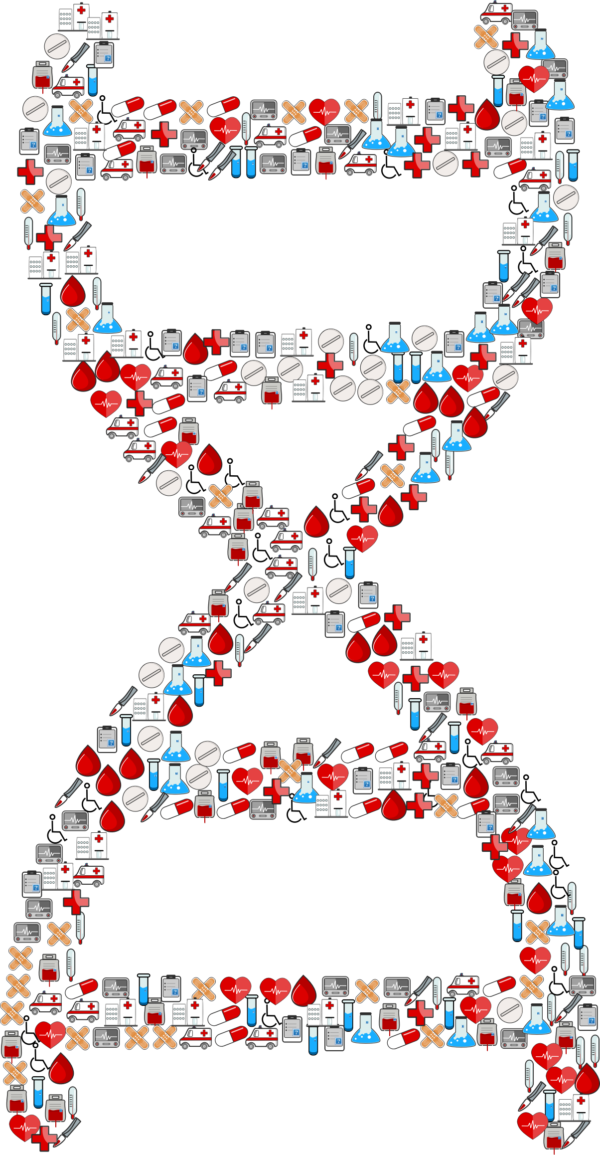 This Free Icons Png Design Of Medical Icons Dna Helix (1204x2316), Png Download
