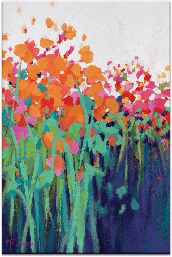 Bright And Beautiful - Bright And Beautiful By Catherine Fitzgerald Wall Art (900x900), Png Download