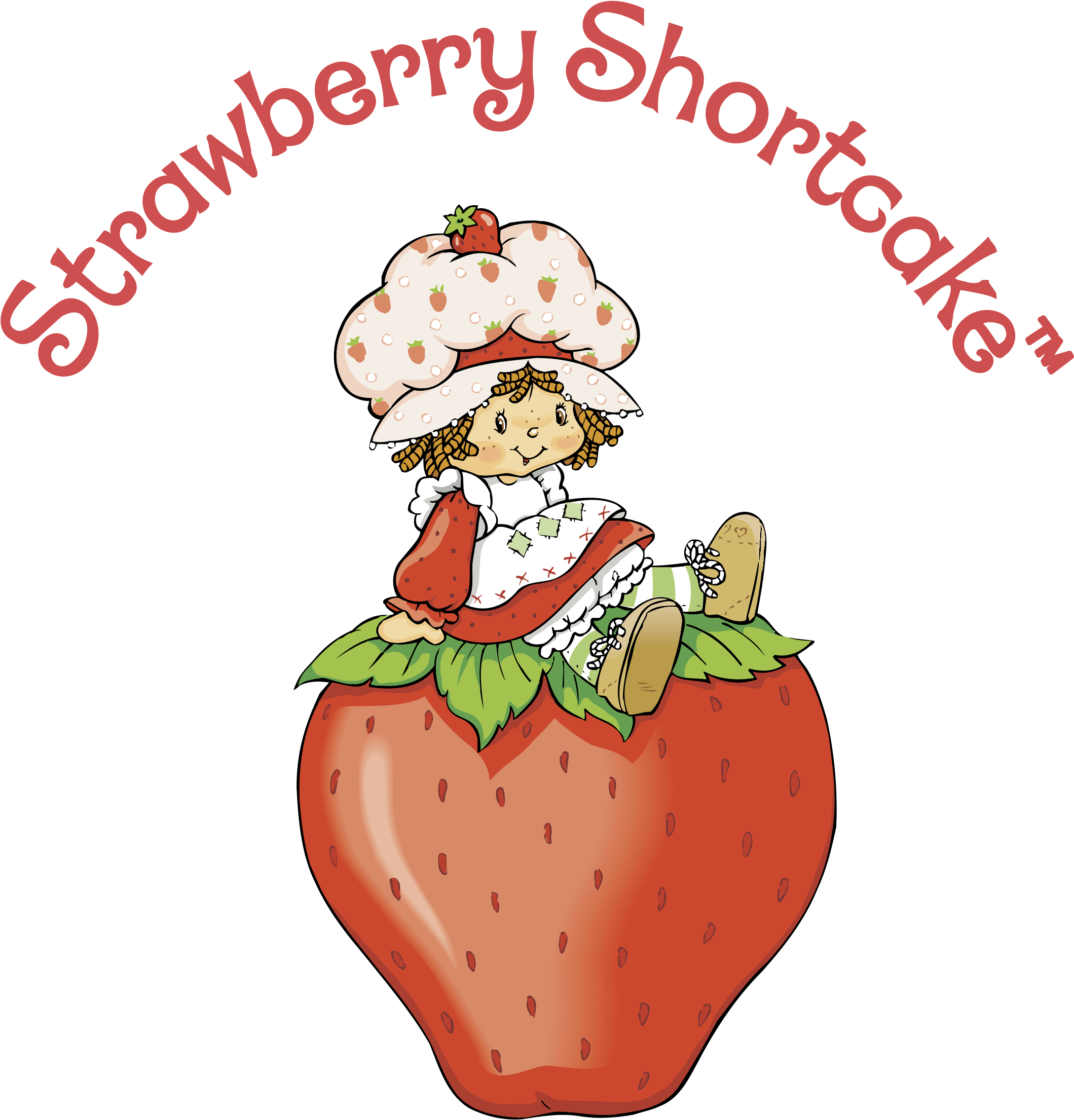 Strawberry Shortcake Logo Png Transparent - Strawberry Shortcake Logo Vintage (2400x2400), Png Download