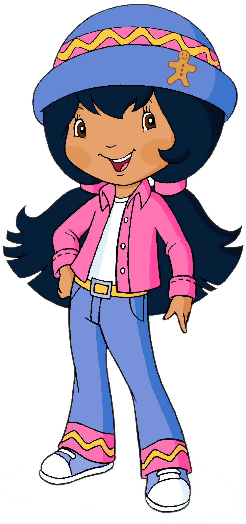 Cookienelle - Strawberry Shortcake The Cookie Song Ginger Snap (2471x1854), Png Download