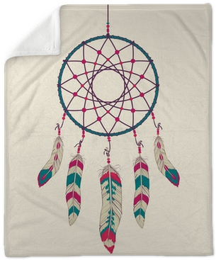 Vector Colorful Illustration Of Dream Catcher Plush - Dream Catcher Clipart Png (400x400), Png Download