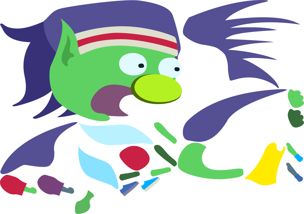 Pixie - Cartoon (1023x719), Png Download