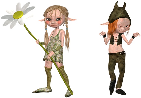 Elf Fairytale (640x413), Png Download