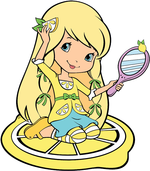 Shortcake Berry Bitty Adventures Clip Art Cartoon - Berry Bitty Lemon Meringue (527x596), Png Download
