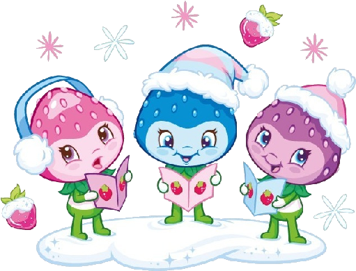 Strawberry Shortcake Christmas Images - Strawberry (600x400), Png Download