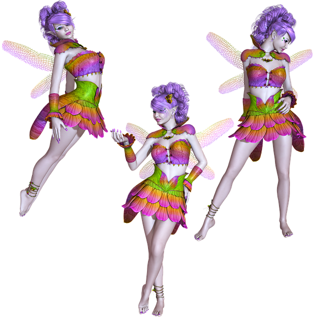 Pixie Png Fairy (640x640), Png Download