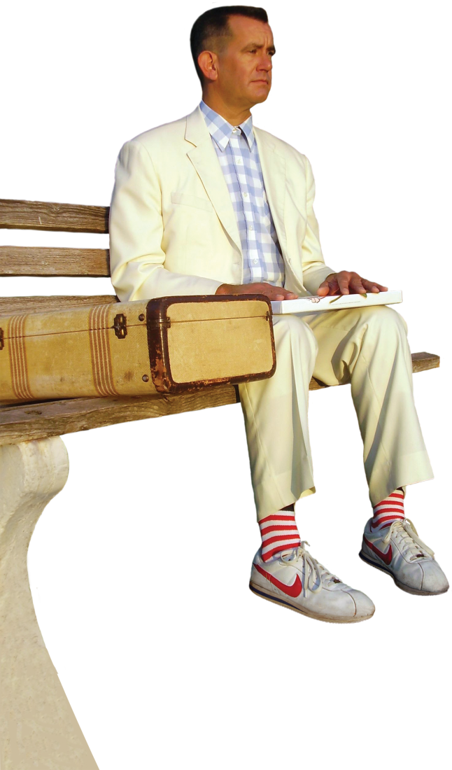 Meeting The "fonz" Henry Winkler - Forrest Gump Running Transparent (646x1100), Png Download