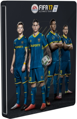 Fifa - Electronic Arts Fifa 17 - Steelbook Edition - Playstation (1000x1000), Png Download