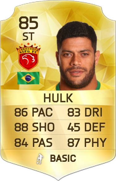 #hulk Is Set To Join Sven-göran Eriksson's #shanghaisipg - Kante Fifa 17 Card (376x584), Png Download