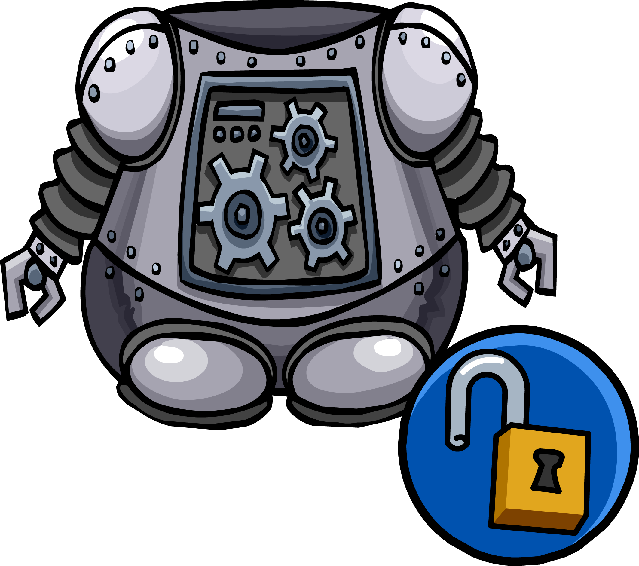 Robot Suit Unlockable Icon - Wiki (2126x1883), Png Download