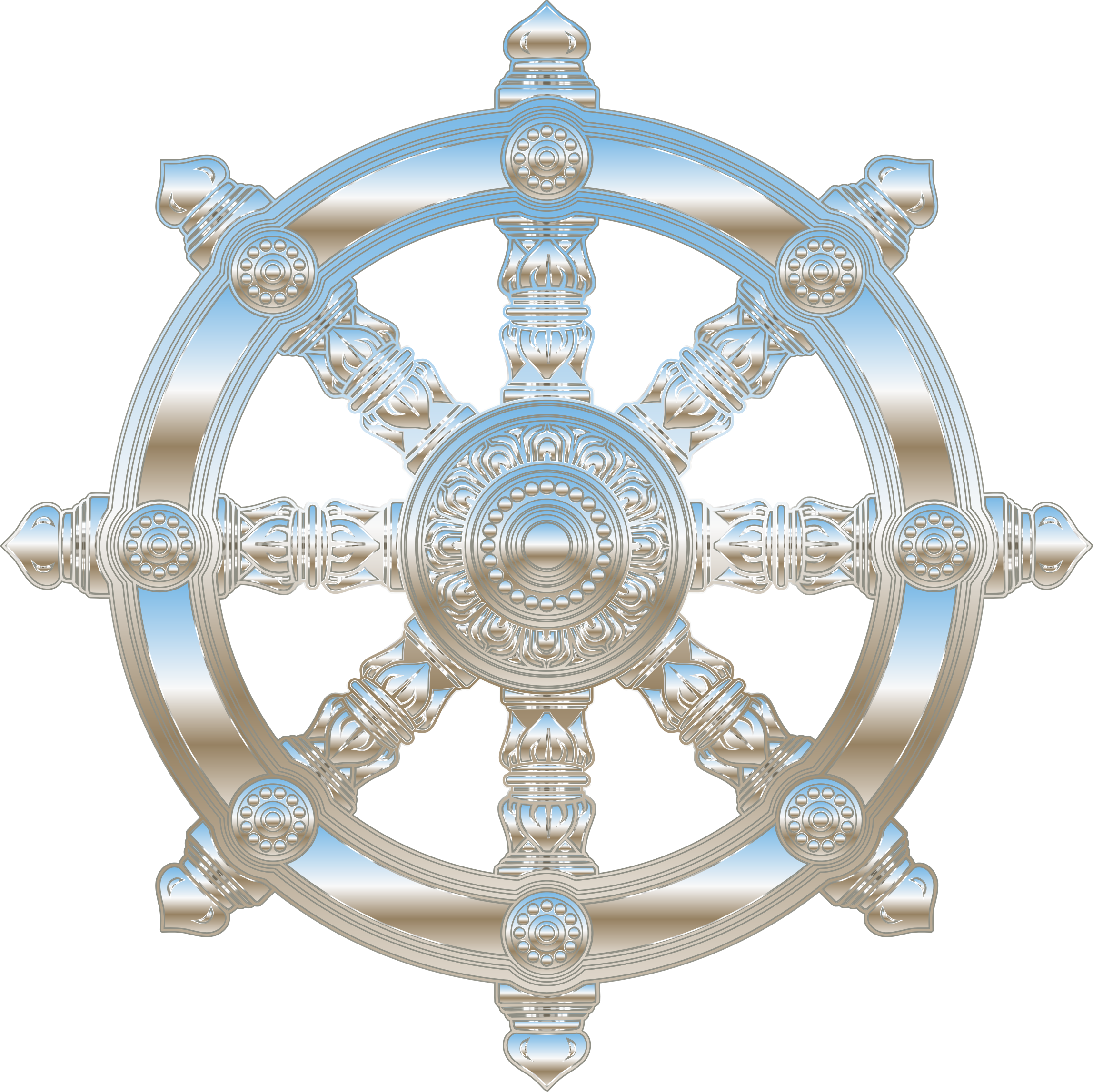 This Free Icons Png Design Of Environment Mapped Chrome (2296x2295), Png Download