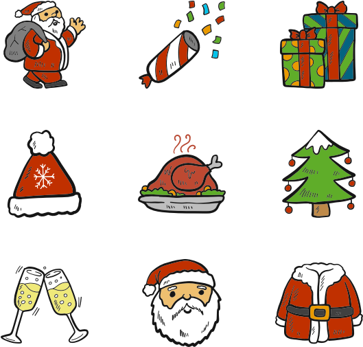 Christmas 100 Icons - Christmas Day (600x564), Png Download