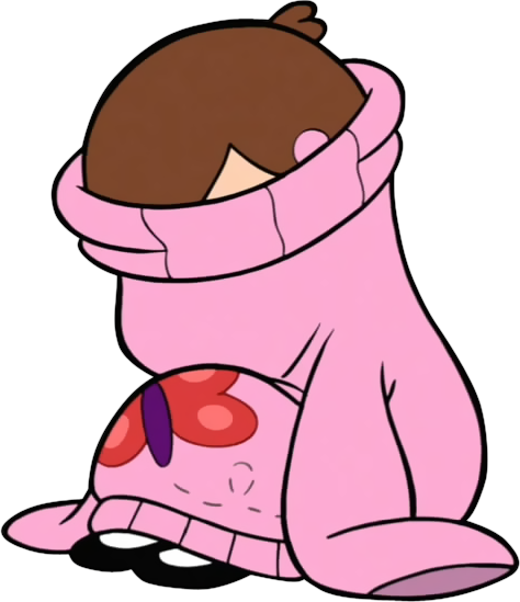 Want To Add To The Discussion - Mabel Pines Sweater Town (474x549), Png Download