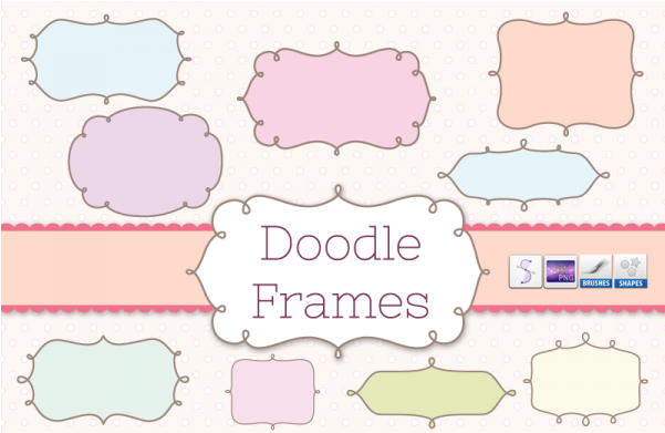 Doodle (600x600), Png Download