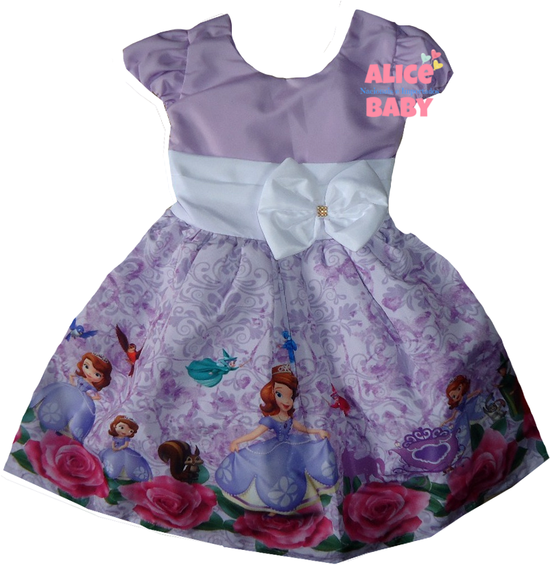 Clique - Vestido De Princesa 4 Ano (819x830), Png Download