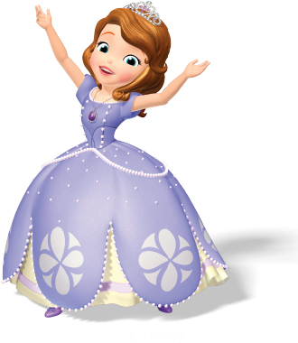 Imágenes De Princesa Sofia Con Fondo Transparente, - Sofia The First: Songs From Enchancia / O.s.t. Cd (391x439), Png Download