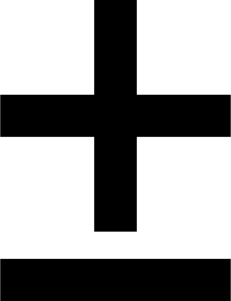 Ematical Function Plus Minus Comments - Icon Plus Minus (754x980), Png Download