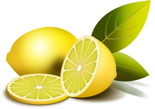 Beneficios Del Limón Para Bajar De Peso - Lemon Vector Png (600x422), Png Download