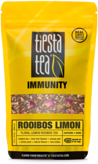 Tiesta Tea Immunity Herbal Tea, Citrus Sunburst - 2.1 (395x600), Png Download