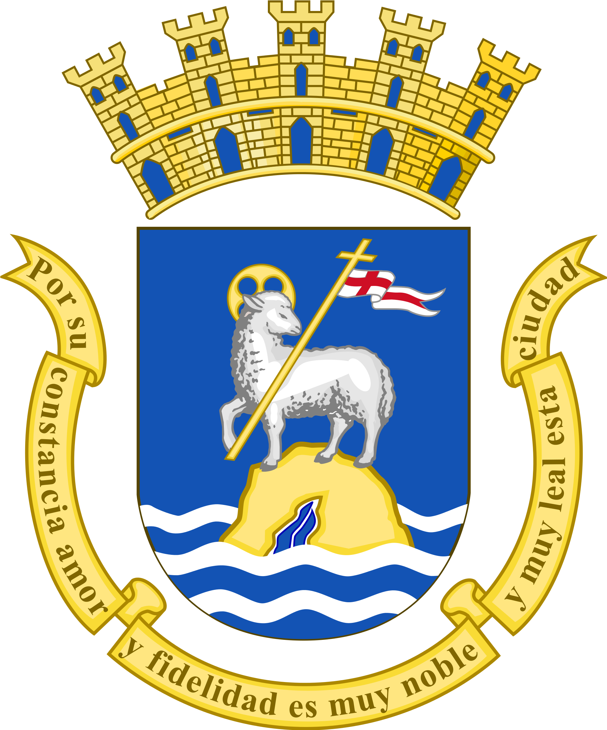 Puerto Rico Seal Png - Puerto Rico Capital Flag (2000x2485), Png Download