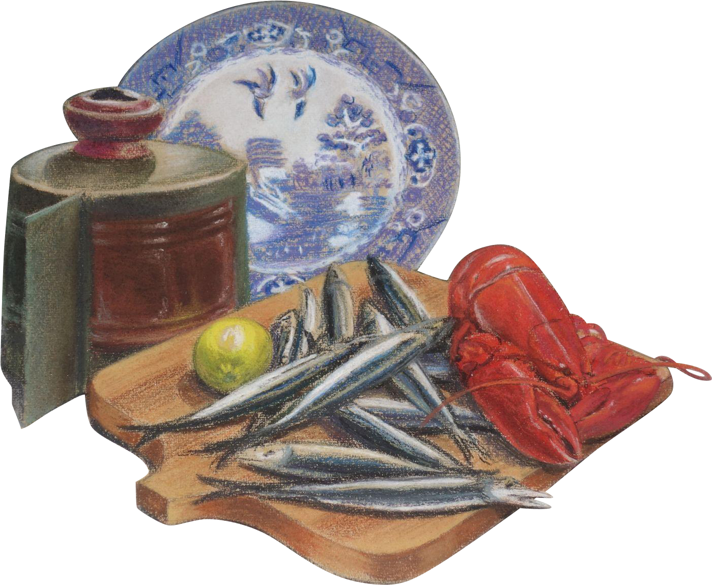 Original Still Life Pastel Painting - Still Life Photography (1398x1398), Png Download