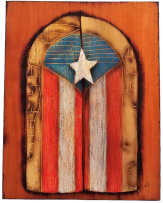 Puerta La Bandera - Flag (364x480), Png Download