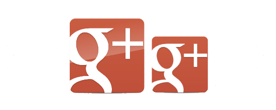 Download - Google Plus Icon (550x220), Png Download