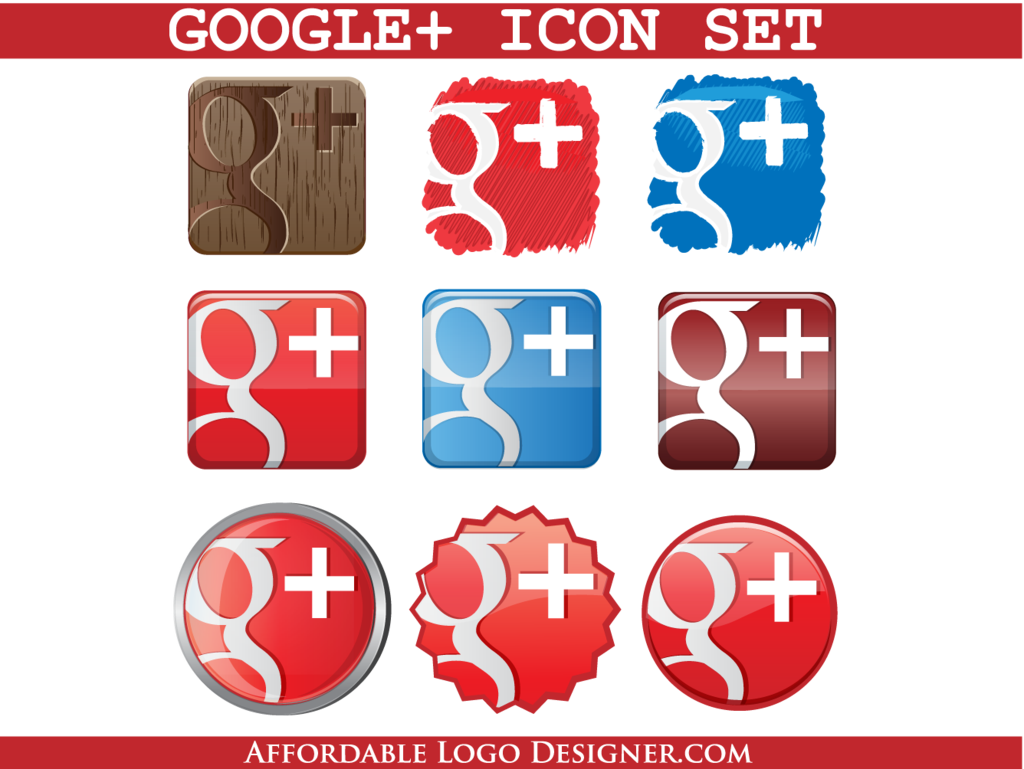 Free Google Plus Icon Set - Google (1024x769), Png Download
