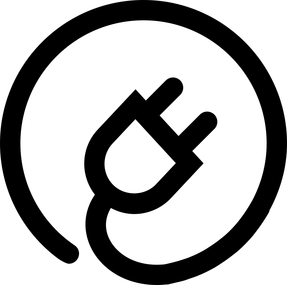 Free Download Google Plus Icon Png Black Clipart Computer - Electrical And Electronics Icon (980x974), Png Download