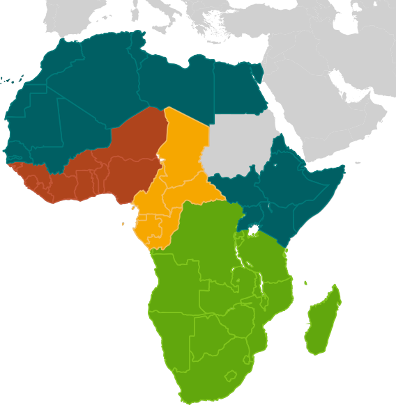 Middle East And Africa Turkey Map (568x582), Png Download
