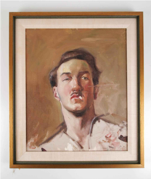 Kreigh Collins, Self Portrait, C - Picture Frame (1267x644), Png Download