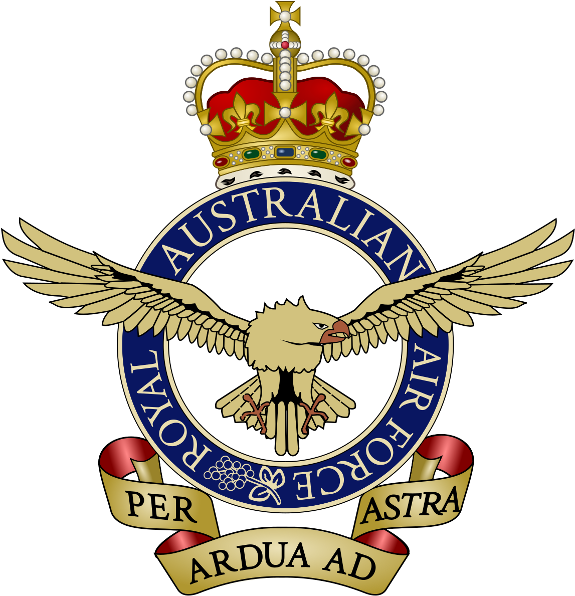 Download Australian Air Force Logo PNG Image with No Background
