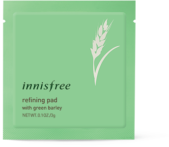 Refining Pad With Green Barley, , Large - Barley (450x450), Png Download