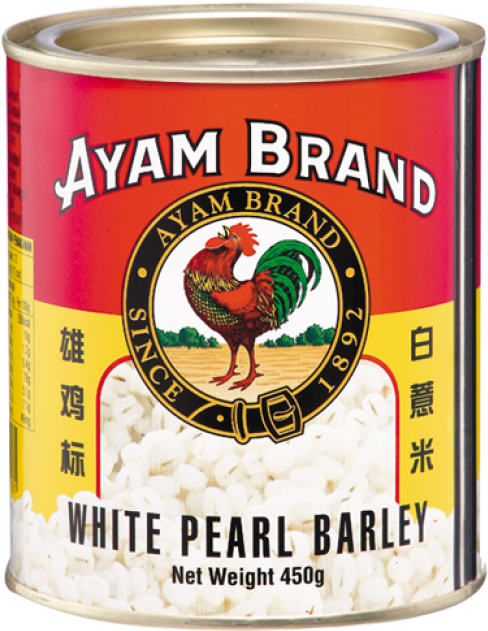 Ayam Brand White Pearl Barley (650x650), Png Download