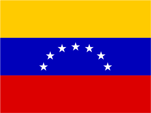Flag Of Venezuela Logo Transparent Vector Freebie Supply - Flag Of Venezuela (2400x1800), Png Download
