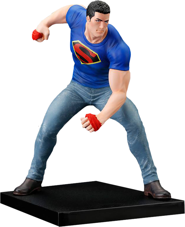 Action - Artfx Statue Clark Kent Truth (634x776), Png Download
