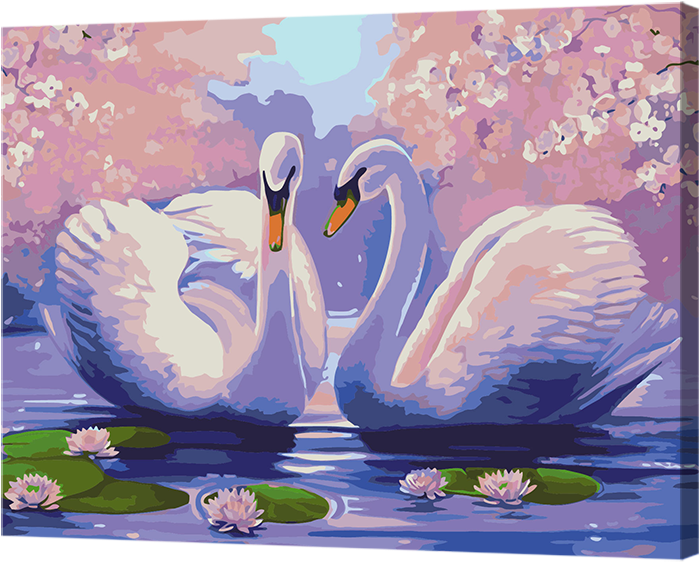 Love Swan (800x800), Png Download
