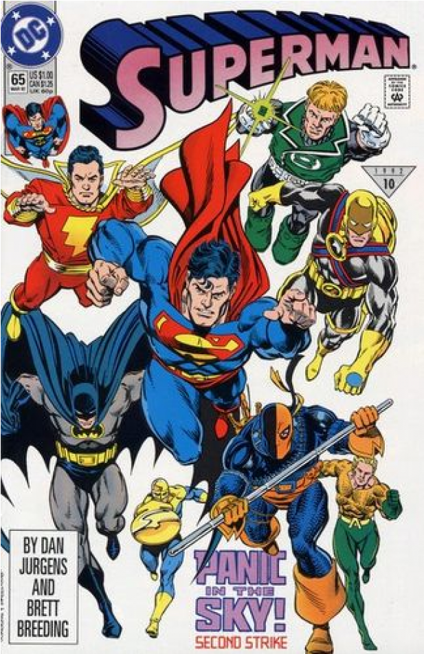 Купете Comics 1992-03 Superman - Superman: Panic In The Sky New Edition (950x950), Png Download