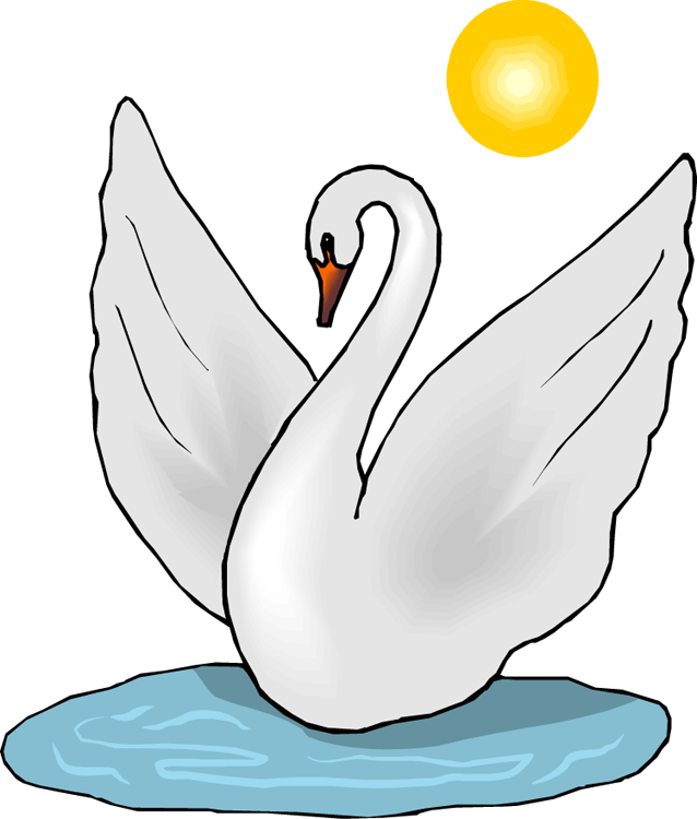 Jpg Stock Free Clipartix - Swan Clipart (638x750), Png Download